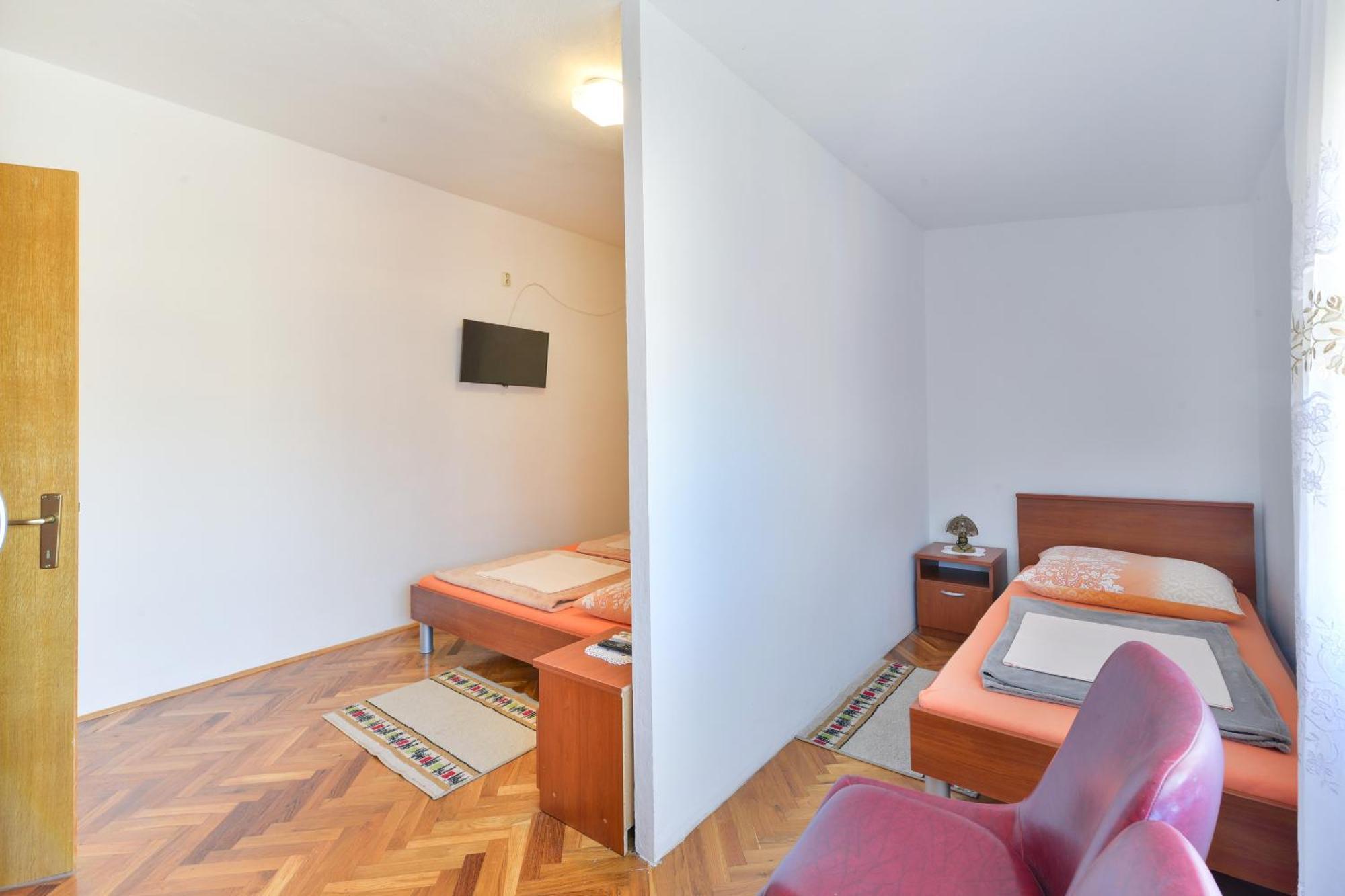 Apartments With A Parking Space Nin, Zadar - 19555 Rom bilde